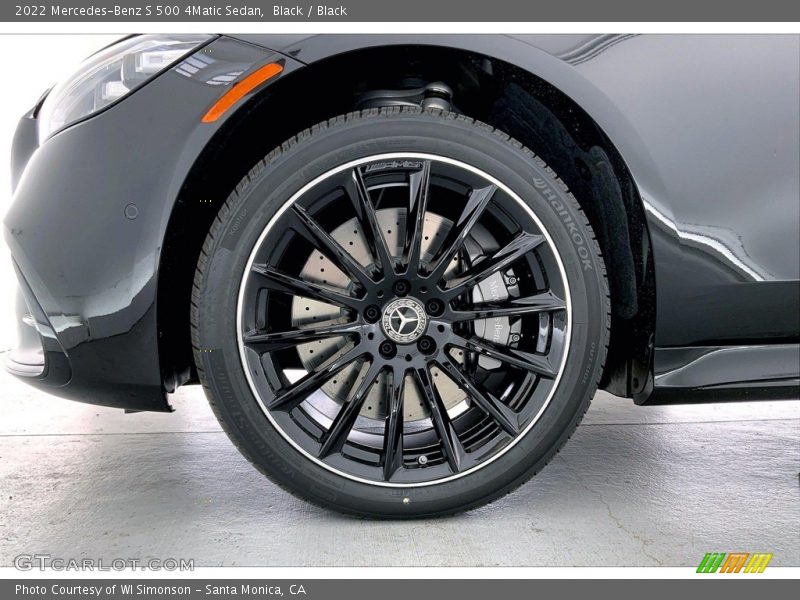 Black / Black 2022 Mercedes-Benz S 500 4Matic Sedan
