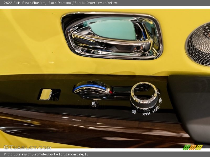 Black Diamond / Special Order Lemon Yellow 2022 Rolls-Royce Phantom
