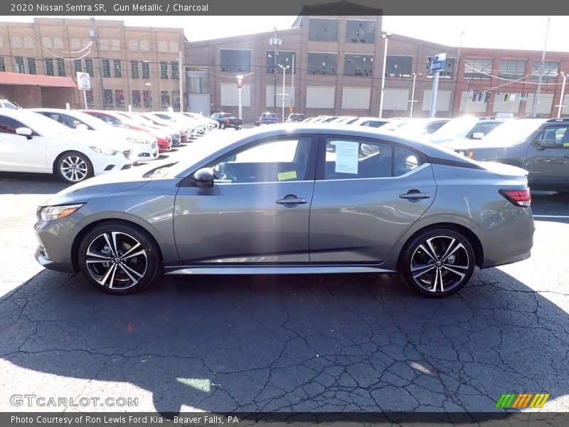 Gun Metallic / Charcoal 2020 Nissan Sentra SR