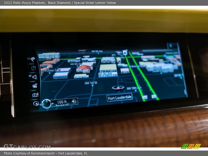 Black Diamond / Special Order Lemon Yellow 2022 Rolls-Royce Phantom