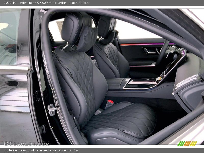  2022 S 580 4Matic Sedan Black Interior