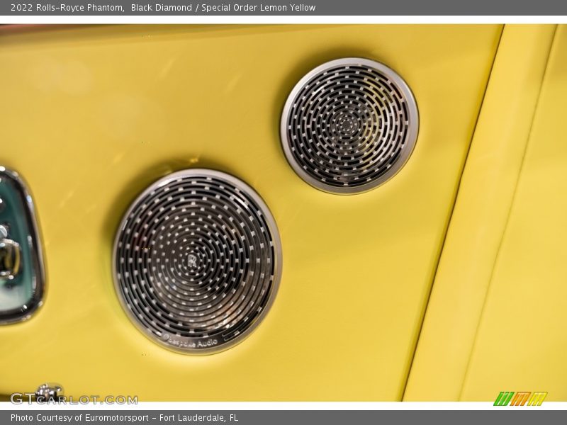 Black Diamond / Special Order Lemon Yellow 2022 Rolls-Royce Phantom