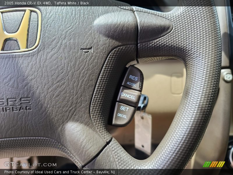 Taffeta White / Black 2005 Honda CR-V EX 4WD