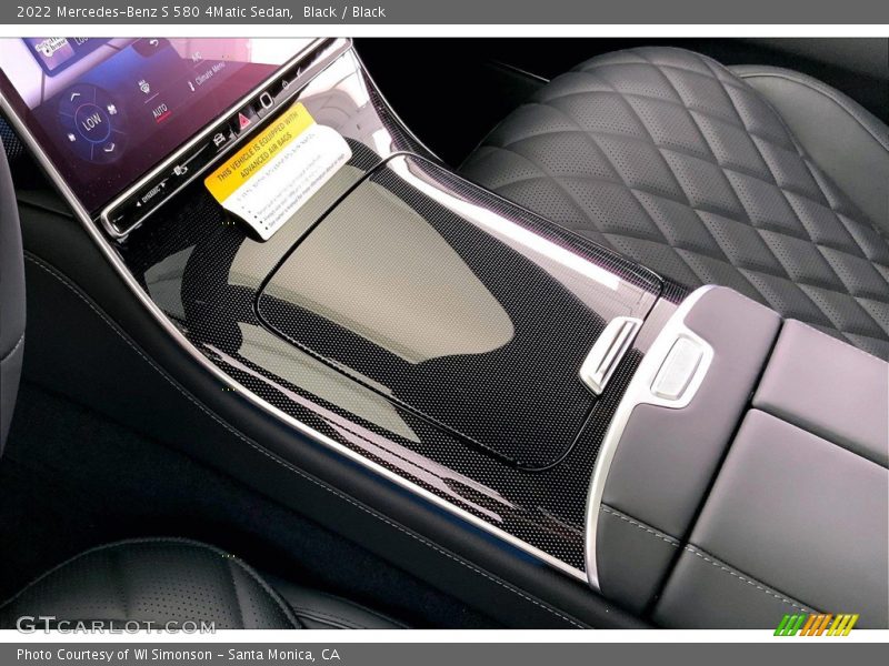Black / Black 2022 Mercedes-Benz S 580 4Matic Sedan