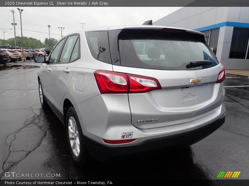 Silver Ice Metallic / Ash Gray 2020 Chevrolet Equinox LS