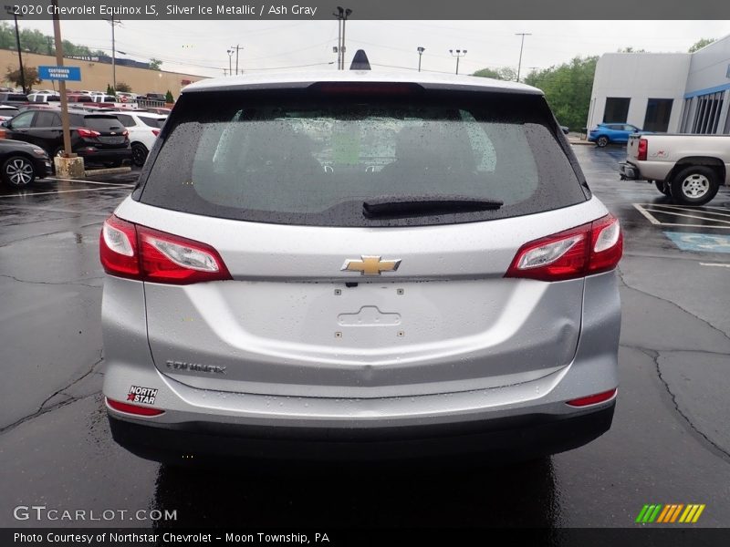 Silver Ice Metallic / Ash Gray 2020 Chevrolet Equinox LS