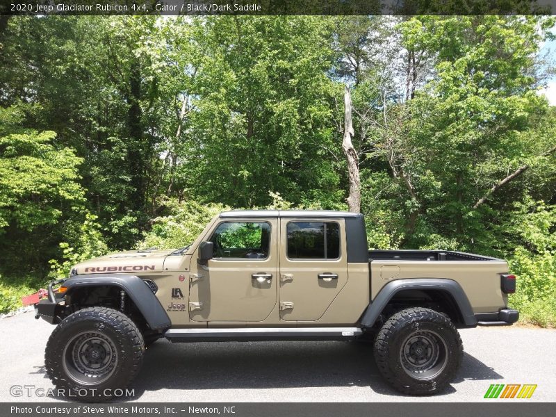 Gator / Black/Dark Saddle 2020 Jeep Gladiator Rubicon 4x4
