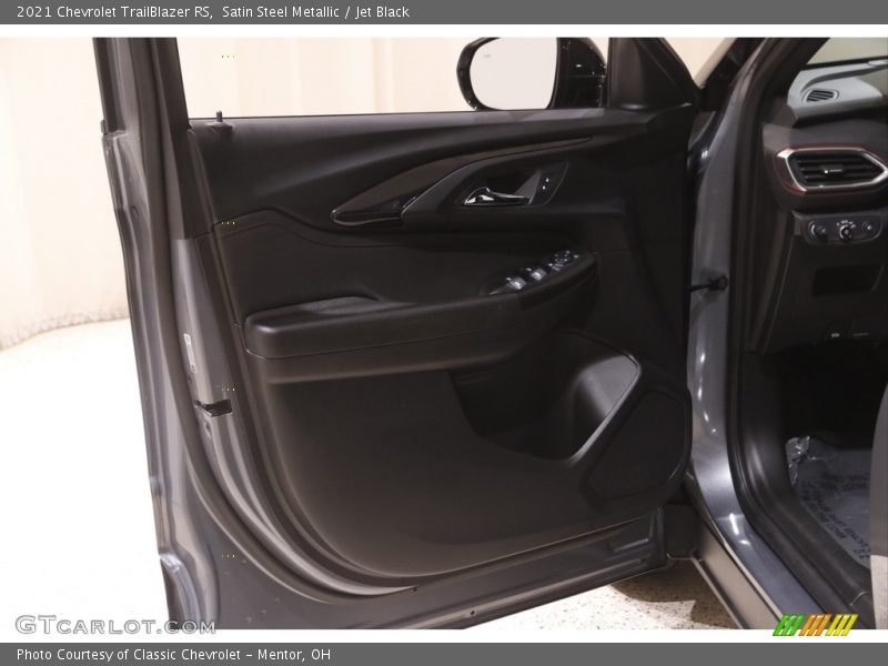 Satin Steel Metallic / Jet Black 2021 Chevrolet TrailBlazer RS