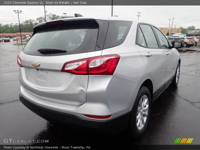 Silver Ice Metallic / Ash Gray 2020 Chevrolet Equinox LS