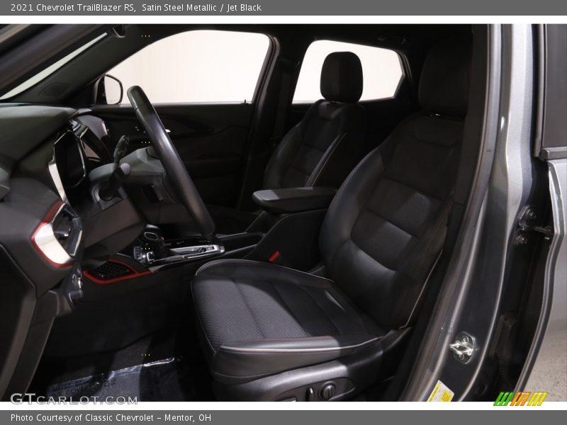 Satin Steel Metallic / Jet Black 2021 Chevrolet TrailBlazer RS
