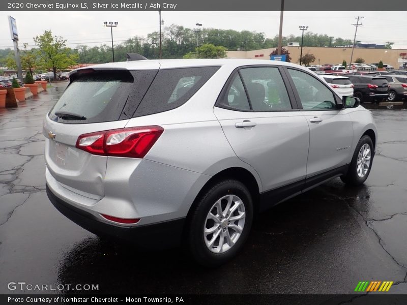 Silver Ice Metallic / Ash Gray 2020 Chevrolet Equinox LS