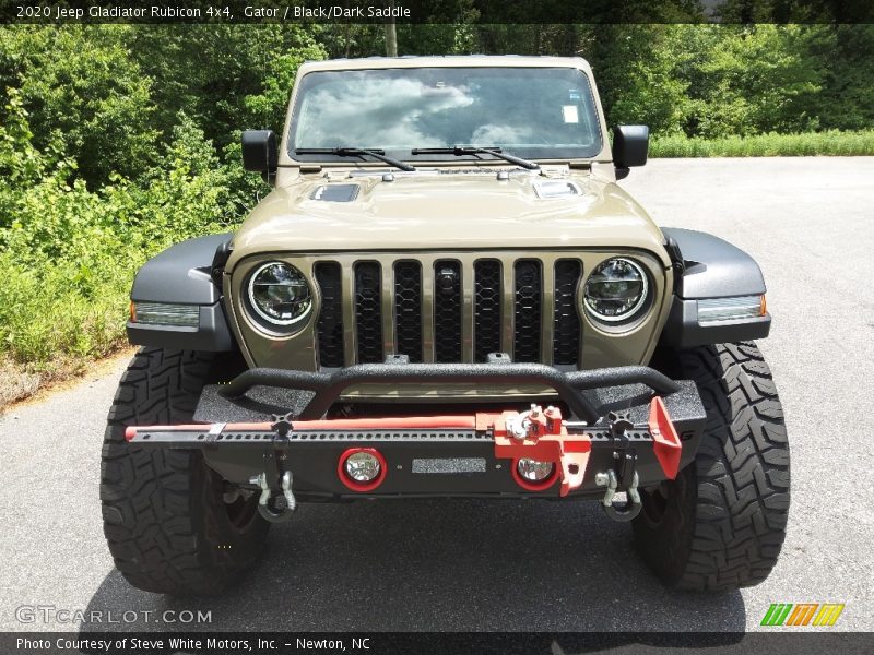 Gator / Black/Dark Saddle 2020 Jeep Gladiator Rubicon 4x4
