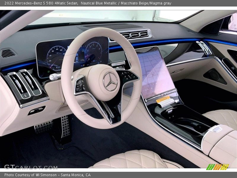 Dashboard of 2022 S 580 4Matic Sedan