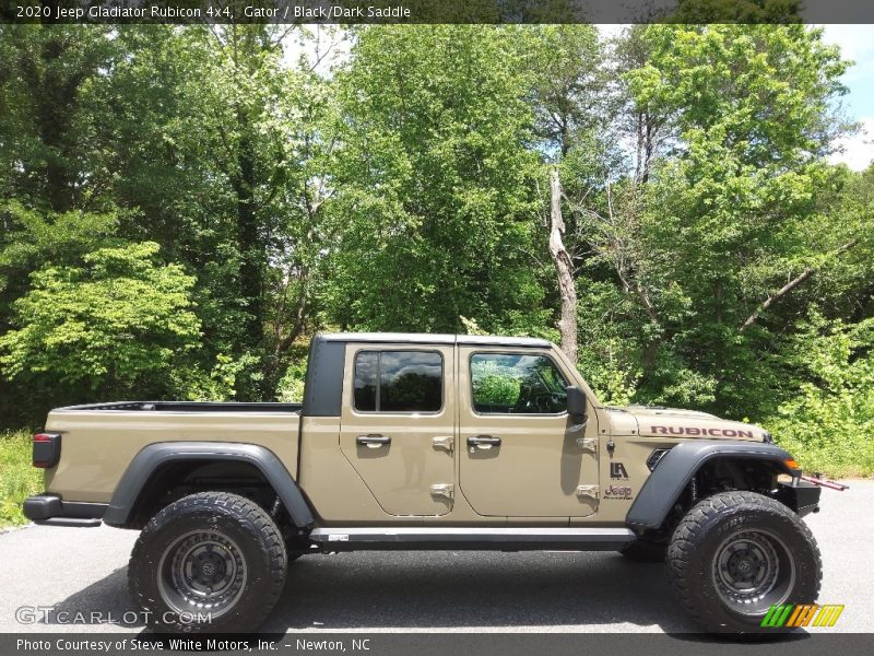 Gator / Black/Dark Saddle 2020 Jeep Gladiator Rubicon 4x4