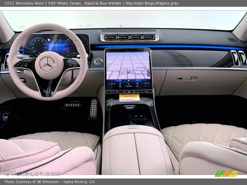 Dashboard of 2022 S 580 4Matic Sedan