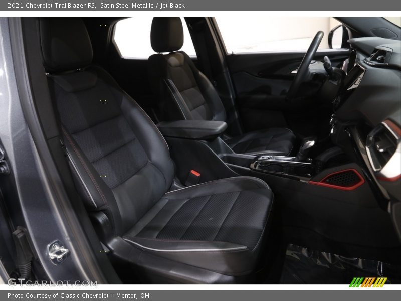 Satin Steel Metallic / Jet Black 2021 Chevrolet TrailBlazer RS