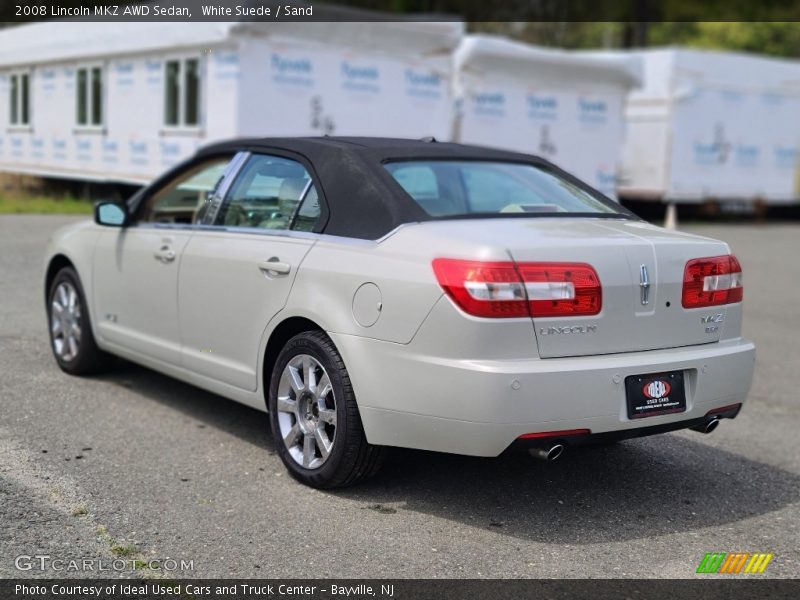 White Suede / Sand 2008 Lincoln MKZ AWD Sedan