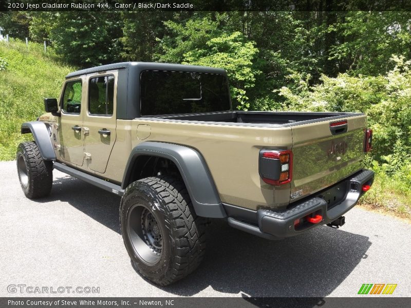Gator / Black/Dark Saddle 2020 Jeep Gladiator Rubicon 4x4