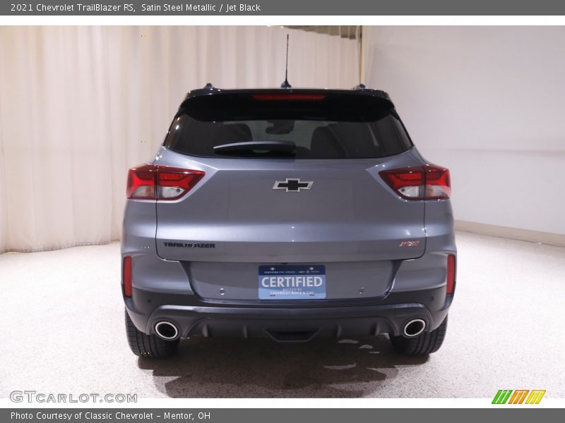 Satin Steel Metallic / Jet Black 2021 Chevrolet TrailBlazer RS