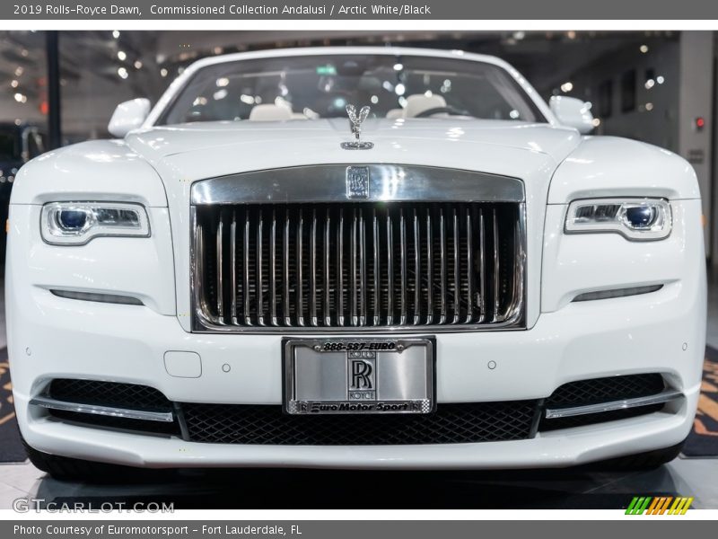Commissioned Collection Andalusi / Arctic White/Black 2019 Rolls-Royce Dawn