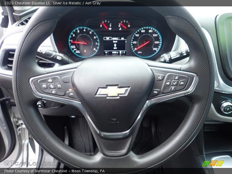 Silver Ice Metallic / Ash Gray 2020 Chevrolet Equinox LS