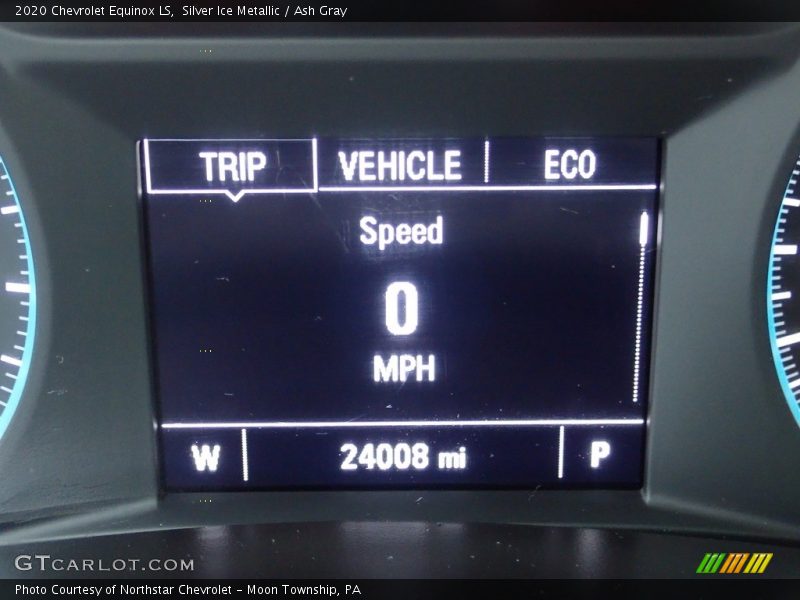 Silver Ice Metallic / Ash Gray 2020 Chevrolet Equinox LS