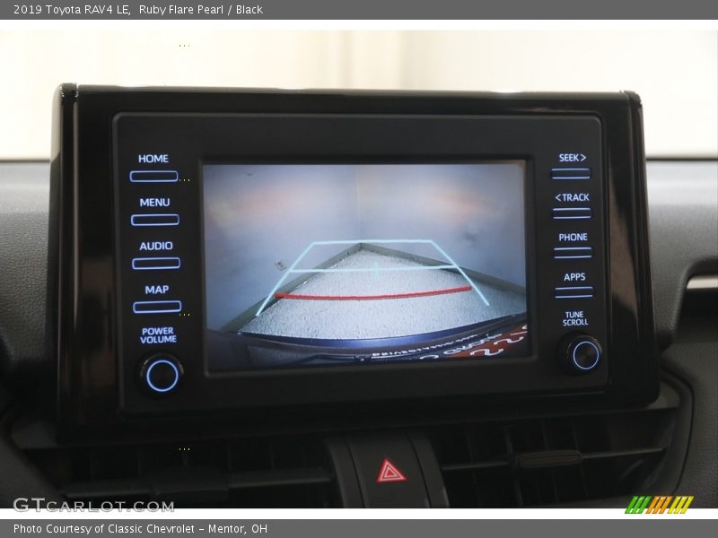 Ruby Flare Pearl / Black 2019 Toyota RAV4 LE