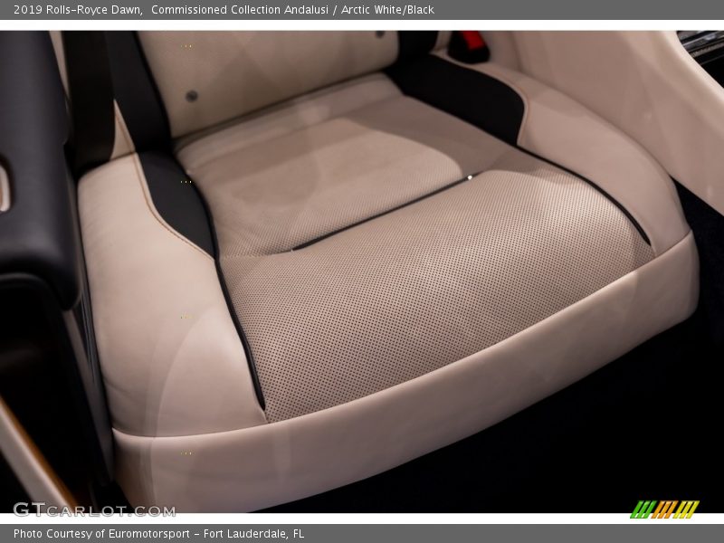 Commissioned Collection Andalusi / Arctic White/Black 2019 Rolls-Royce Dawn