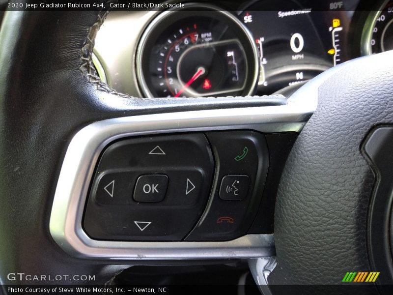 Gator / Black/Dark Saddle 2020 Jeep Gladiator Rubicon 4x4
