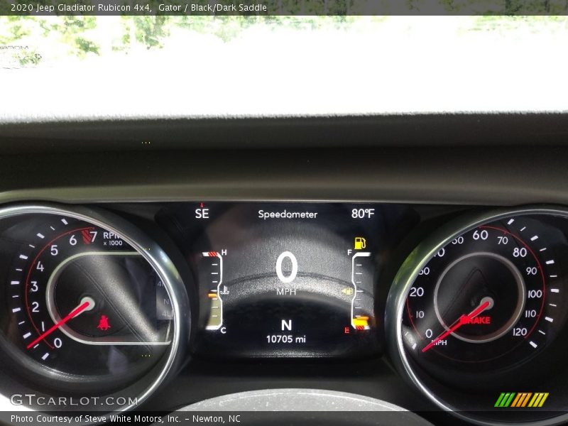 Gator / Black/Dark Saddle 2020 Jeep Gladiator Rubicon 4x4