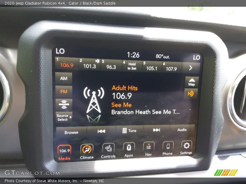 Gator / Black/Dark Saddle 2020 Jeep Gladiator Rubicon 4x4