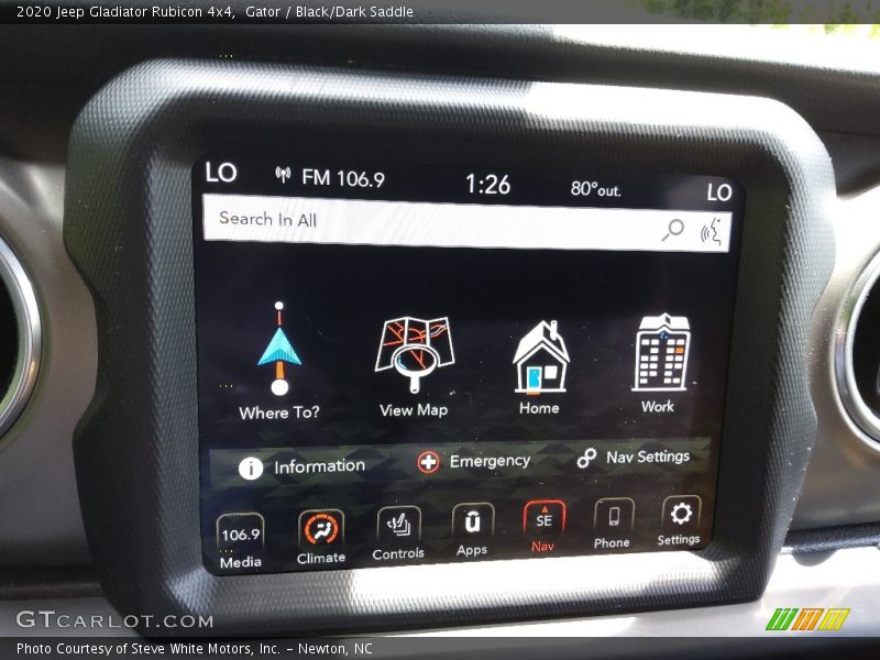 Gator / Black/Dark Saddle 2020 Jeep Gladiator Rubicon 4x4