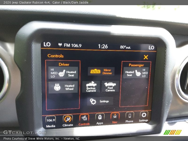 Gator / Black/Dark Saddle 2020 Jeep Gladiator Rubicon 4x4