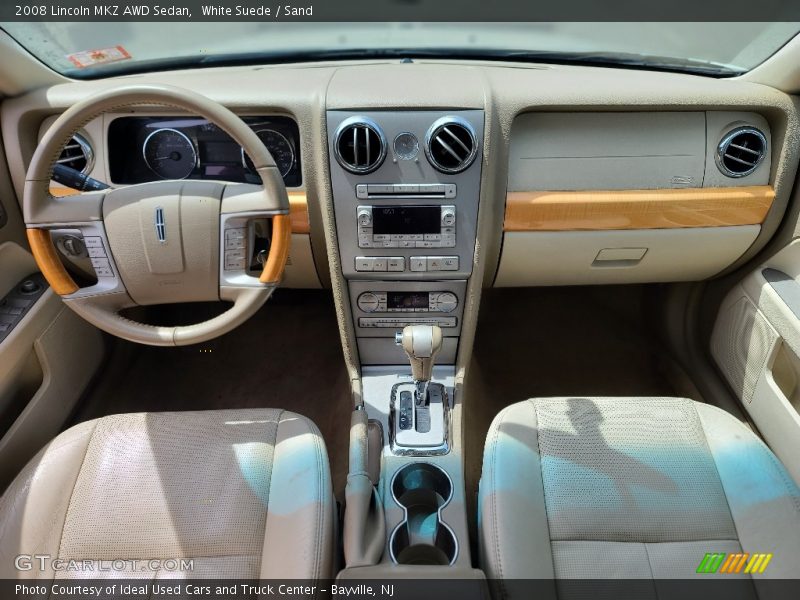 White Suede / Sand 2008 Lincoln MKZ AWD Sedan