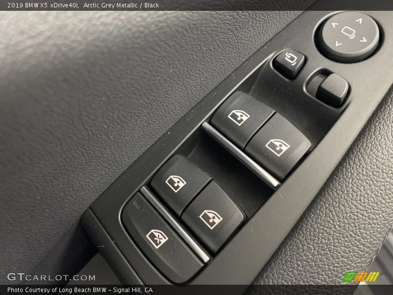 Arctic Grey Metallic / Black 2019 BMW X5 xDrive40i