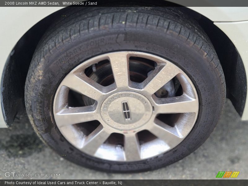 White Suede / Sand 2008 Lincoln MKZ AWD Sedan