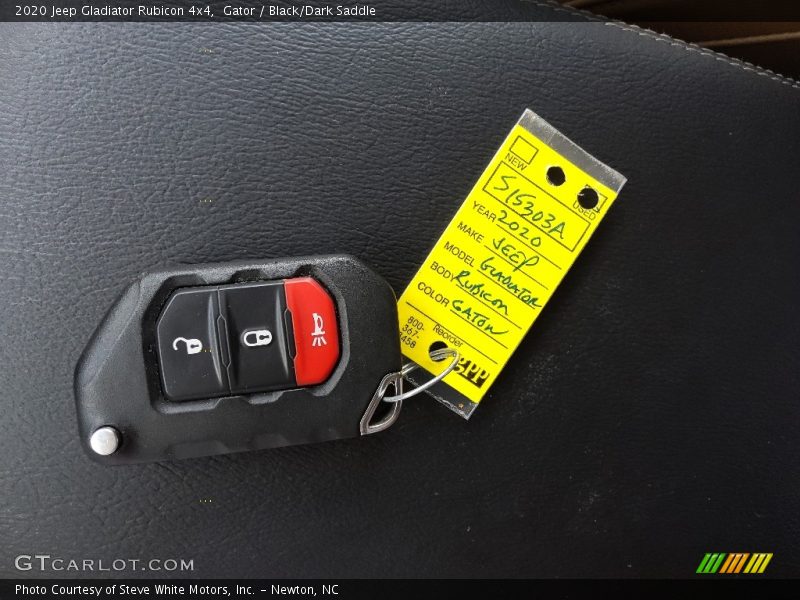 Gator / Black/Dark Saddle 2020 Jeep Gladiator Rubicon 4x4