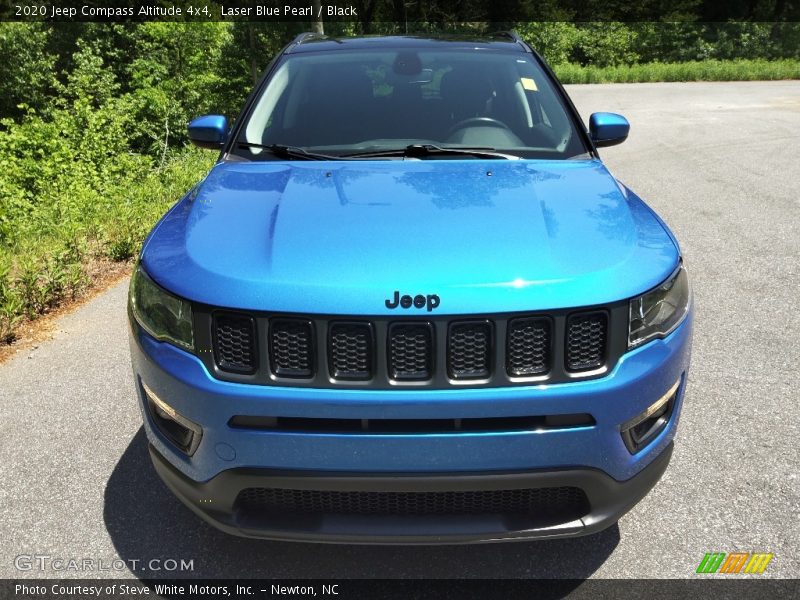 Laser Blue Pearl / Black 2020 Jeep Compass Altitude 4x4