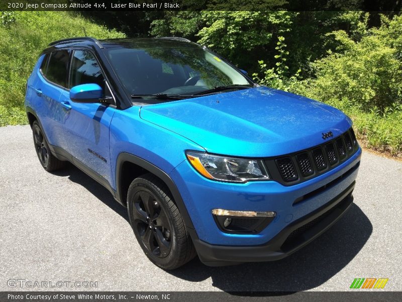Laser Blue Pearl / Black 2020 Jeep Compass Altitude 4x4