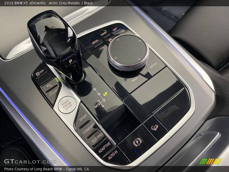 Arctic Grey Metallic / Black 2019 BMW X5 xDrive40i