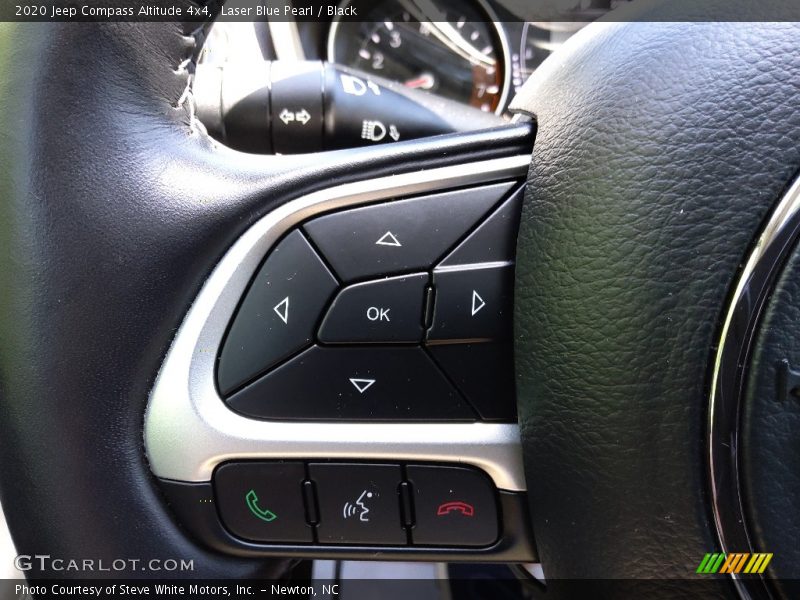 Laser Blue Pearl / Black 2020 Jeep Compass Altitude 4x4