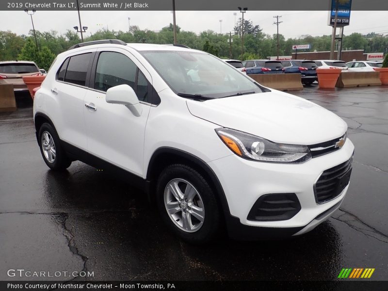 Summit White / Jet Black 2019 Chevrolet Trax LT