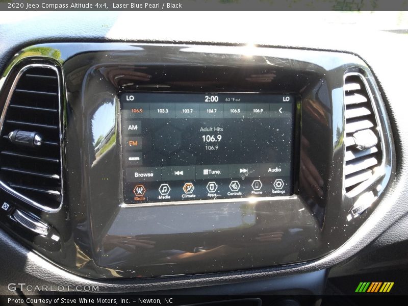Laser Blue Pearl / Black 2020 Jeep Compass Altitude 4x4