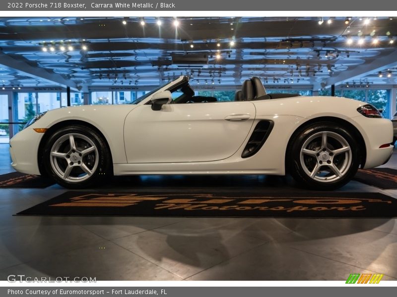  2022 718 Boxster  Carrara White Metallic