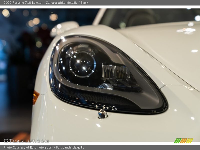 Carrara White Metallic / Black 2022 Porsche 718 Boxster