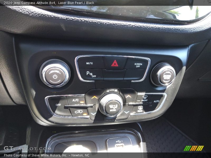 Laser Blue Pearl / Black 2020 Jeep Compass Altitude 4x4