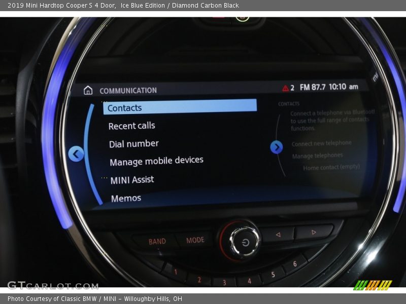 Ice Blue Edition / Diamond Carbon Black 2019 Mini Hardtop Cooper S 4 Door