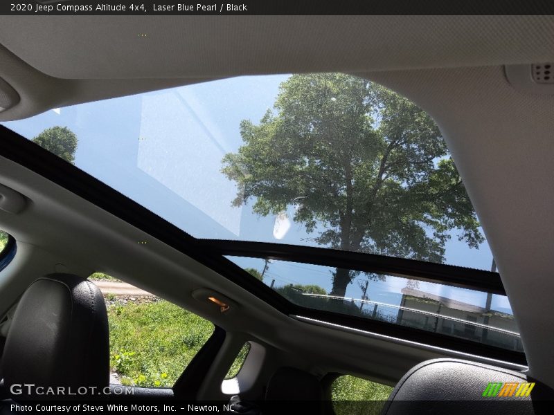 Laser Blue Pearl / Black 2020 Jeep Compass Altitude 4x4