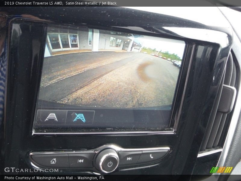 Satin Steel Metallic / Jet Black 2019 Chevrolet Traverse LS AWD