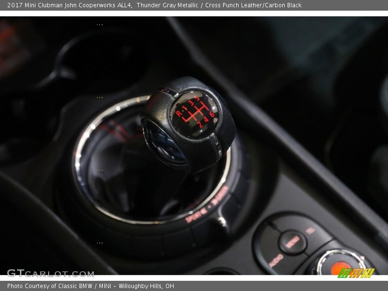  2017 Clubman John Cooperworks ALL4 6 Speed Manual Shifter